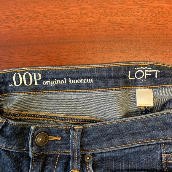 Loft Original Boot Cut Jeans - Picture 6 of 7